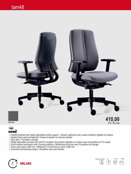 le fauteuil TAM by sm Milani avec la galerie du bureau à Talence