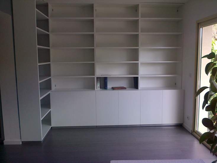 la bibliothèque sur mesure pour vos espaces privés