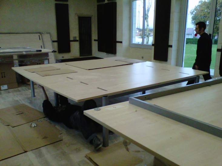 tarifs pour livraison de mobilier de bureaux bordeaux
