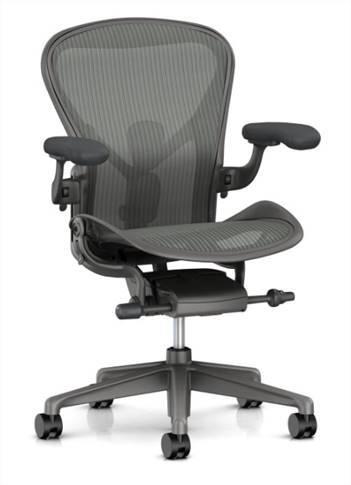 le fauteuil Aeron de chez Herman Miller à la galerie du bureau