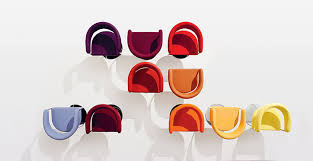 mobilier de bureau au design italien par la galerie du bureau en Aquitaine.